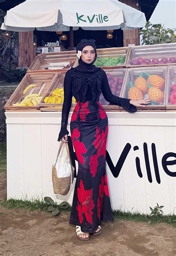 Summer hijab outfit ideas | OOTD dress inspiration