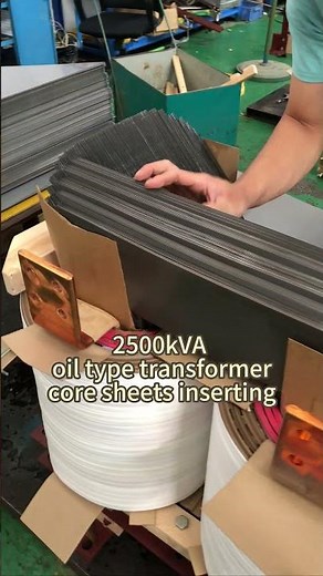 2500kva hermetically sealed transformer core sheets inserting| manufacturing process