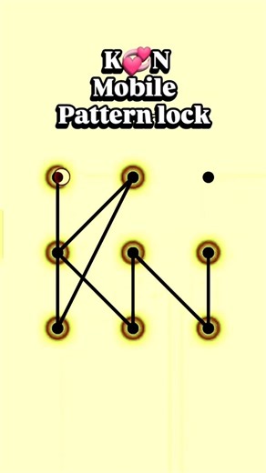 KN pattern lock 🔐🔒🔐🔒🔐 #mobilepatternlock 📲📲📲📲@CharanYadav7475 💞💓💖💖
