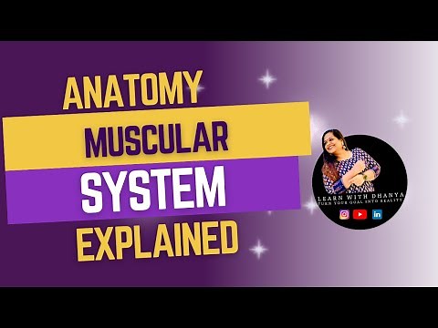 MUSCULAR SYSTEM||ANATOMY||PHYSIOLOGY||MEDICALCODING||LEARNWITHDHANYA