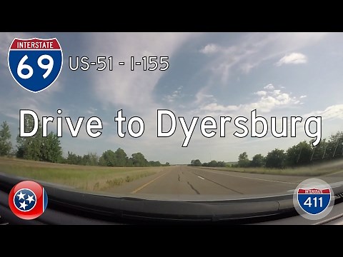 Interstate 69 - Troy - Dyersburg - Tennessee | Drive America's Highways 🚙