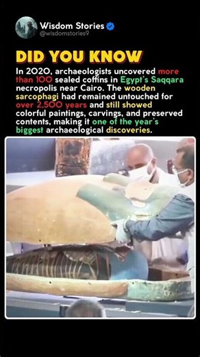 Saqqara Shocked Archaeologists