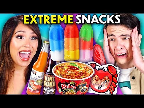 Americans Try The Most Extreme Snacks You Can Buy!