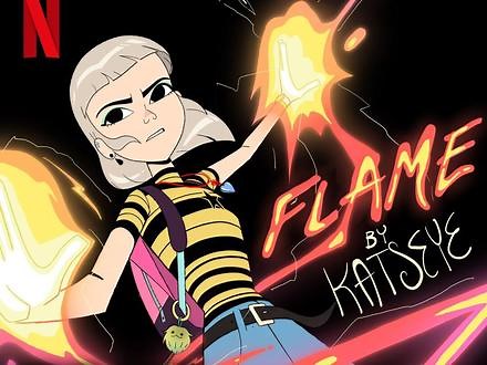 国际女团KATSEYE为《少女大战异世界 Jentry Chau vs. The Underworld》演唱的OST《Flame》音源公开！#KATSEYE #HYBE国际女团 #OST #欧美,flame katseye- 抖音