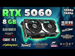 RTX 5060 8GB: Test in 12 Games | 1080p & 1440p | Is It the New Budget King?