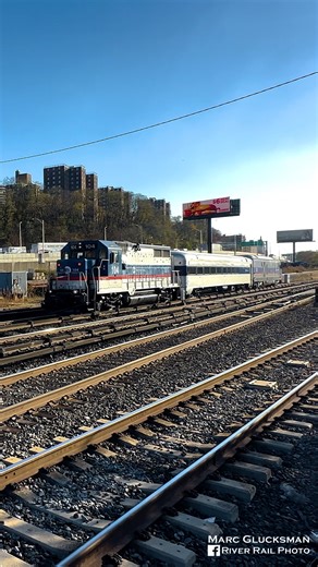 River Rail Photo on Instagram: "YouTube Video: https://youtu.be/HFjzL7pGdv 1 Year Ago Today: Charging Into The Future. On Friday, November 15, 2024, MTA Metro-North Railroad's first Siemens SC42-DM, MNCW 301, was brought to Mott Haven with MN 1 to be turned. This dual mode locomotive is one of 33 on order to start to replace the railroad's General Electric P32s. Though similar to the all diesel design of the SC-44 and ALC-42, these locomotives also had to go to the testing center in Pueblo, Colo