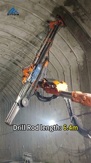 ⚡ Watch Siton DD4 Face Drill #Rig in hydropower station tunnel