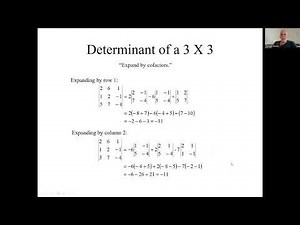 4.6 Expansion by Cofactors