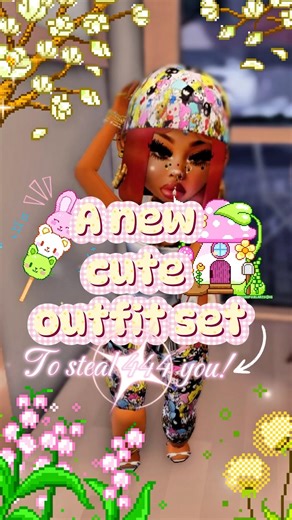 New Cute Baddie Berry Avenue Outfit🍭🍬 #berryavenueoutfits #blackgirloutfits #shorts