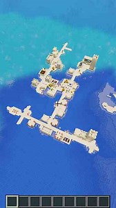 Minecraft Island Village Floating on the Ocean – Java Edition Seed