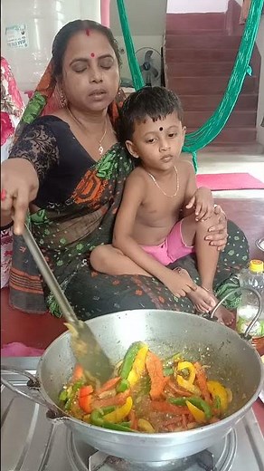 "Shorts"How To Cook Capsicum curry(#ritakrecipe)