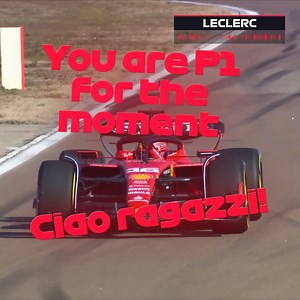 Carlos Sainz checks in on Charles Leclerc testing out the SF-23! 😆 | F1