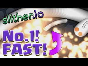 TOP PLAYER IN 5 MINUTES! BIGGEST SNAKE - SLITHER.IO Gameplay (slither.io 10 minute challenge!)