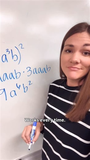 Emily | Math Teacher | Listen I KNOW we are all already doing this with students when teaching exponents, but today I came up with this phrase AND IT (almost)... | Instagram