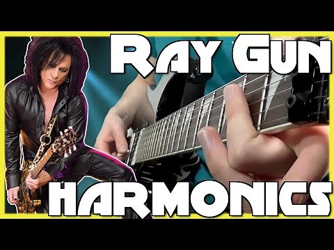 Guitar Natural Harmonics Tutorial: Ray Gun Effects, Sounds & Noises