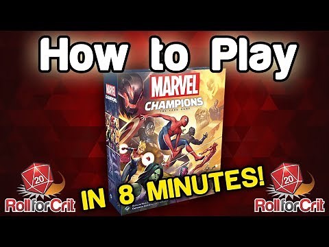 How to Play Marvel Champions: The Card Game