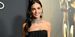 Demi Moore's Micro Mini LBD Had One of Fashion's Most Controversial Hems