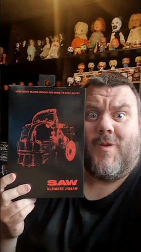NECA SAW Ultimate Jigsaw Unboxing