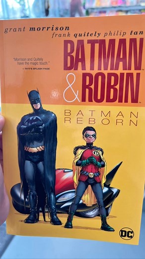 Batman & Robin vol1. Grant Morrison! Frank Quitely! A MUST READ! The inspiration for the upcoming Batman: Brave & The Bold movie! #dccomics #batman #comics #graphicnovel | Arsenal Comics & Games