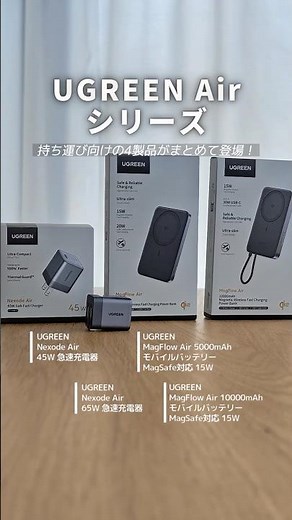 This is all you need for on-the-go: UGREEN Air 4-Product Lineup Launch!