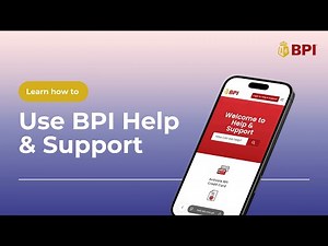 Learn how to use BPI Help & Support