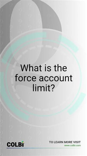 Q&A Spotlight! 🌟Q: What is the force account limit?