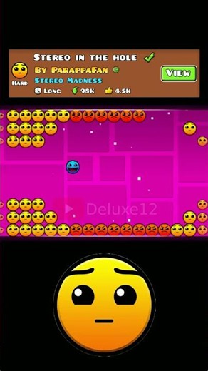 Stereo Madness Cursed Edition #geometrydash #deluxe12