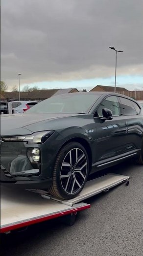 The new Volvo EX60 full electric is at Volvo Leicester.
