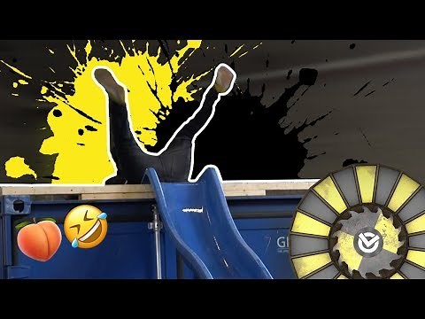 WAT IS DE SNELSTE MANIER OM VAN EEN GLIJBAAN TE GAAN?! - CHECKPOINT ROULETTE
