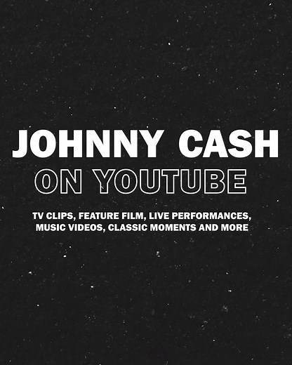Have you subscribed to the official Johnny Cash YouTube channel yet? 👀 If not, you’re missing out on live performances, music videos, documentaries, and much more. Head over and subscribe now! https://JohnnyCash.lnk.to/YTC | Johnny Cash