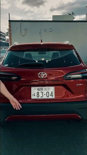 試乗車カローラクロス紹介⭐