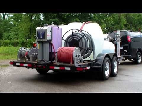 Extreme series commercial pressure washing & 2 step fleet washing & trailer package.