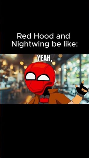 Lore Accurate Red Hood and Nightwing Be Like: #redhood #batman #dc #skit #nightwing #voiceacting