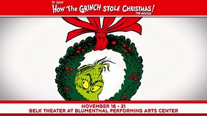 1.2K views · 27 reactions | CONTEST ALERT! To celebrate Dr. Seuss’ How The Grinch Stole Christmas! The Musical playing our beautiful Belk Theater in EXACTLY ONE WEEK - we're giving away a pair of tickets for OPENING NIGHT! To enter, tag your grinchiest plus one in the comments by THIS FRIDAY (11/12) at noon! We'll notify the winner later that day! | Blumenthal Arts | Facebook