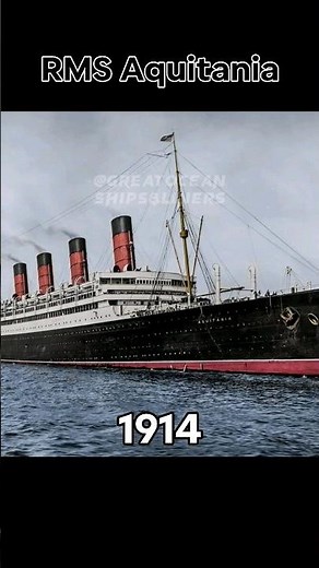 Evolution of Lusitania-class ships #history #evolution #ships #shorts #fyp #edit #cunardline