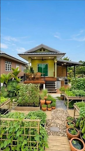 #บ้านสวนแสนสุข #แบบบ้านสวน #แบบบ้านสวย #home #travel #relax #บ้านสวน #บ้าน #ไอเดียบ้าน