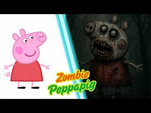 Peppa Pig as ZOMBIES! 🧟 Spooky Farmyard Horror Twist 🐷💀