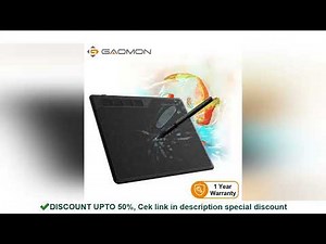 GAOMON S620 6.5 x 4 Inches Digital Tablet Anime, Graphic Tablet for Drawing &Playing OSU with 8192 L