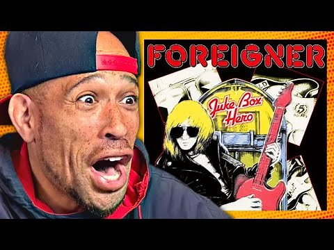 Rapper FIRST time REACTION to FOREIGNER Juke Box Hero!! This is a BANGER...