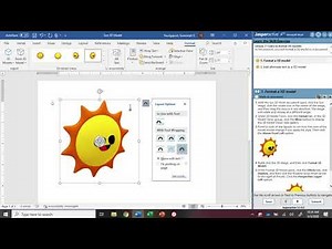 JasperActive Word 2019 Lesson 7: Formatting 3D Models