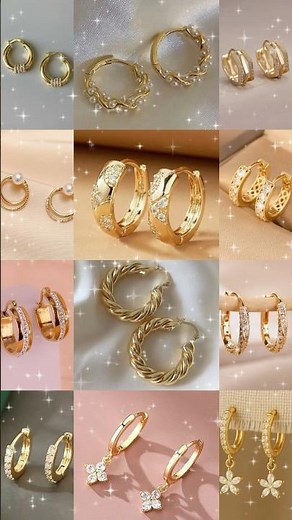 New Gold Hoop Earrings Collection ✨ | Har Roz Ka Elegant Look | Gold Palace Jewellers.