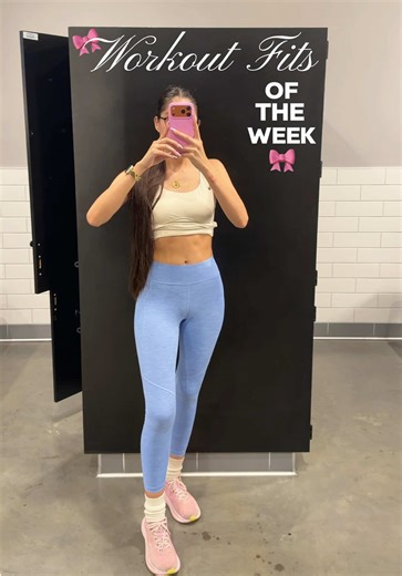 Workout fits of the week (vegan girly edition) 👟✨💕🔥 @Halara @Fabletics @Nike @HOKA @Gold’s Gym @setactive #gymtok #cutegymclothes #gymset #workoutset #cuteworkoutset