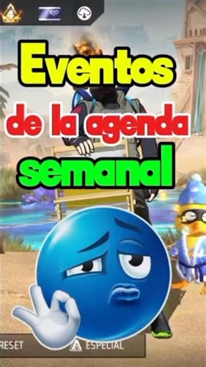 Eventos de la agenda semanal en free fire 🔥 #freefire #garenafreefire #garena