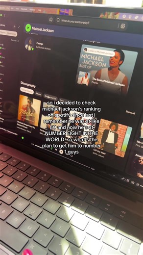 Michael Jackson Dominates Spotify Charts