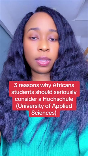 Why African Students Should Choose Hochschule in Germany