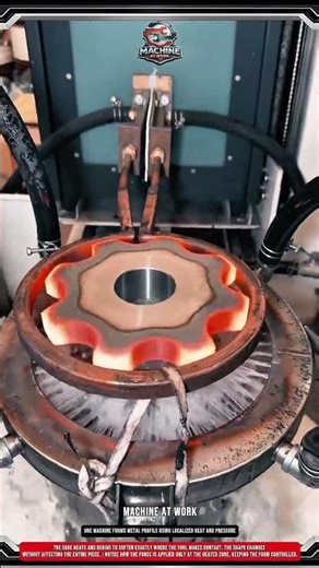 One Machine Forms Metal Profile Using Localized Heat And Pressure