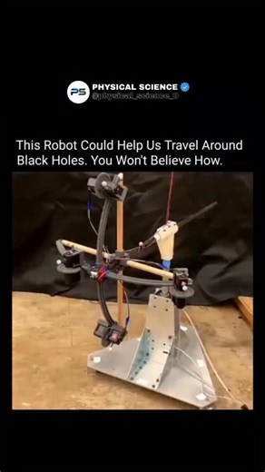 Nature | Geography | Facts on Instagram: "🚀 This robot could change the way we explore space! Imagine traveling safely around black holes—science fiction turning into science fact. 🌌🤖✨ #BlackHoleMystery #FutureTech #SpaceExploration #ScienceFacts #AI #Robotics #Cosmos #GalacticTravel #NextLevelScience #Innovation"