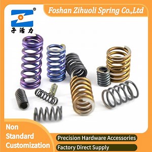 [Hot Item] Custom Metal Spiral Prings Steel Compression Spring Railway Coil Spring
