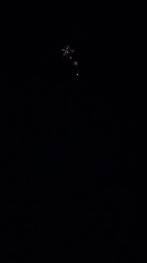 Custom Made Night Launch Rocket - E12-6 Motor. Slow Motion Capture on Pixel 9a.