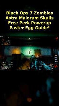 Astra Malorum FREE Perk Powerup Skulls Easter Egg Guide! (Black Ops 7 Zombies FREE Perk Skulls EE)